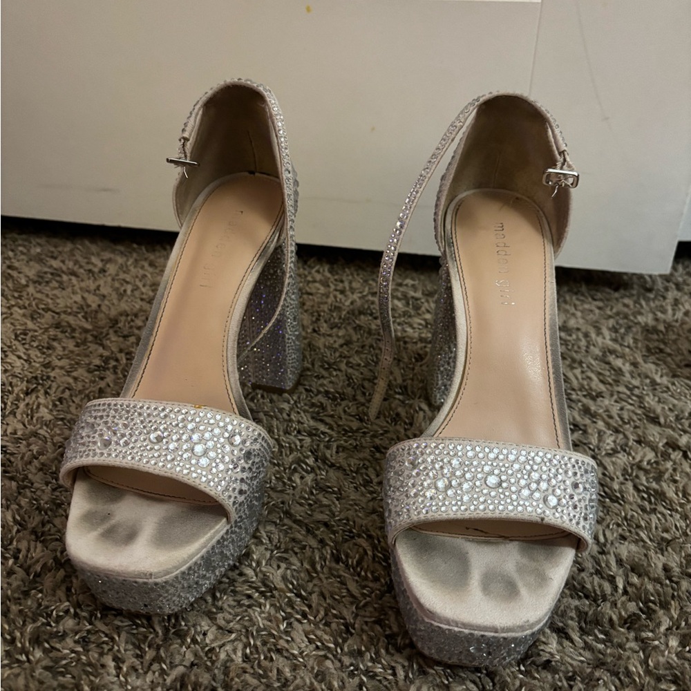 Madden Girl Diamond Platform Heels
